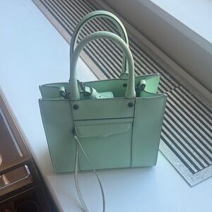 Rebecca Minkoff Mint Green Mini Tote Bag